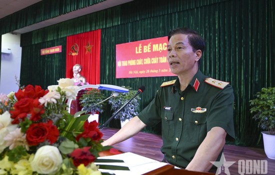 Trung tướng Nguyễn Trọng Bình dự lễ bế mạc Hội thao phòng cháy, chữa cháy toàn quân năm 2025